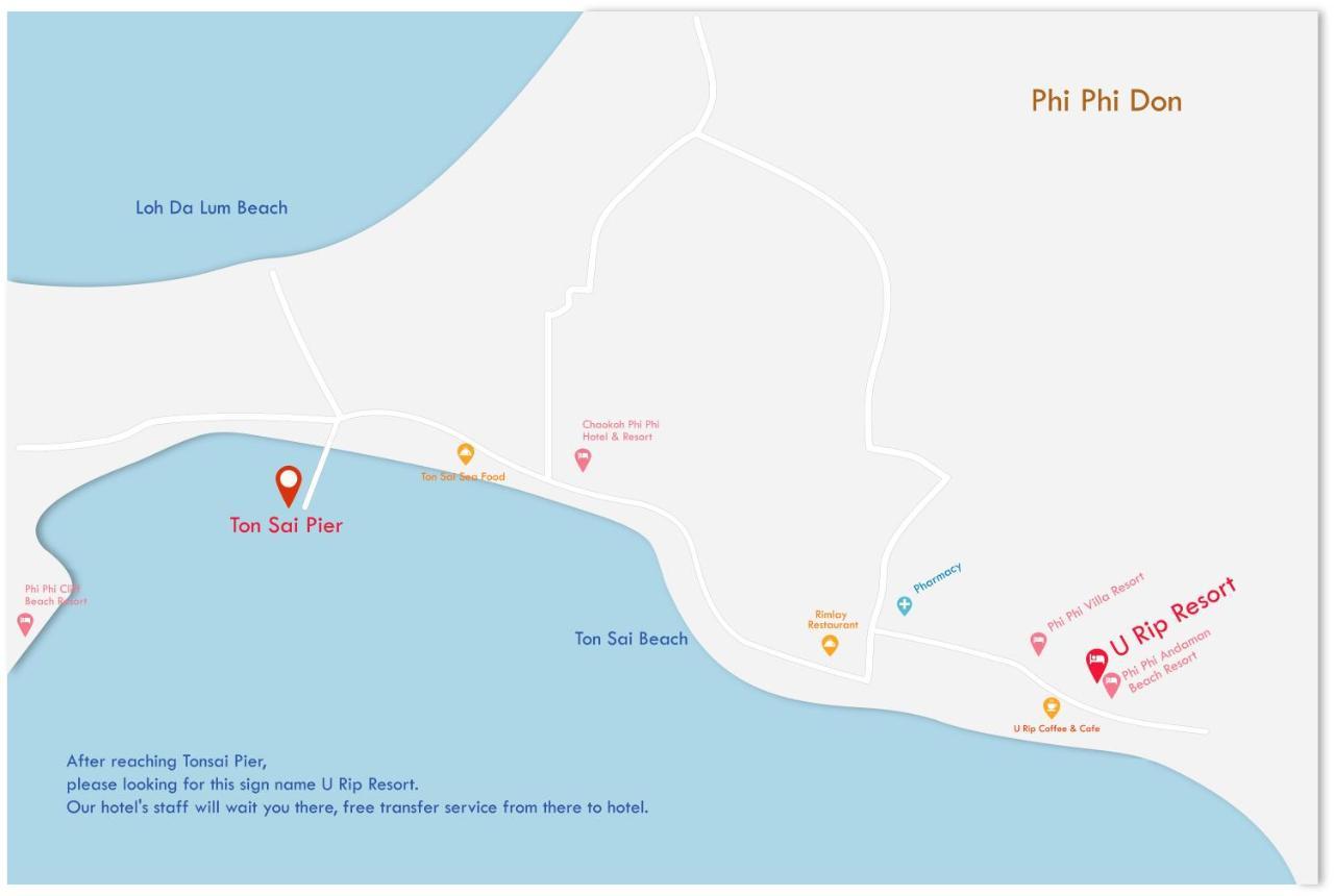 U Rip Resort Phi Phi Hotel Экстерьер фото